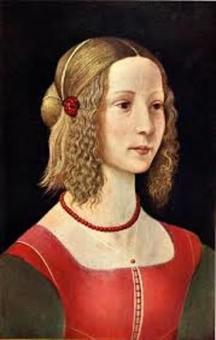 Blond hair was fashionable in the 15th C.