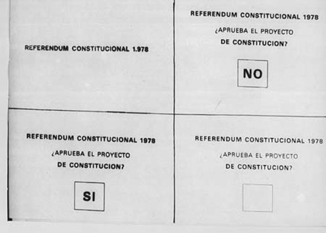 Ratificación de la Constitución Española