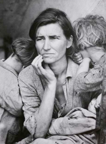 Dorothea Lange. Reportaje Social.