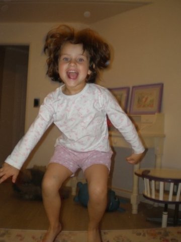 jugando con mi hermana .