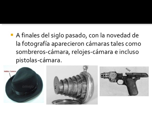 Novedosas Formas de Camaras