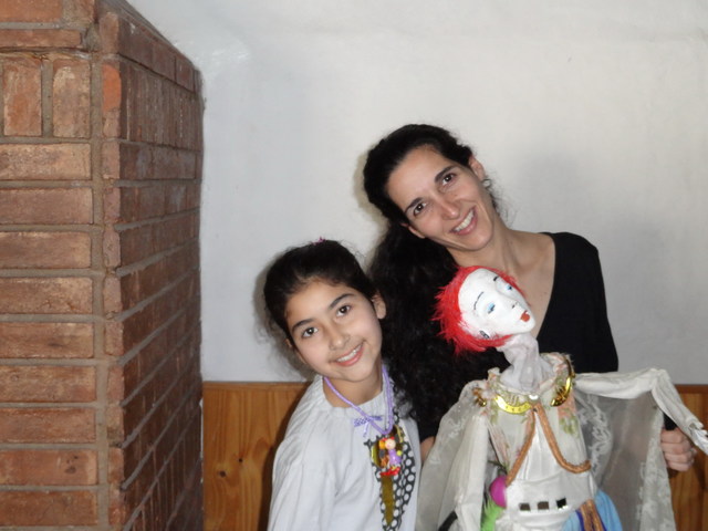 Ten on my birthday with my mom