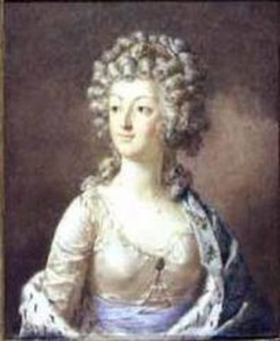 Women started to wear curly wigs