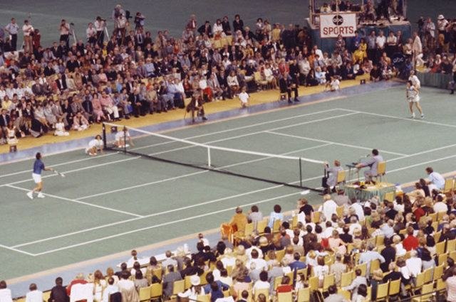 Billie Jean King Beats Bobby Riggs