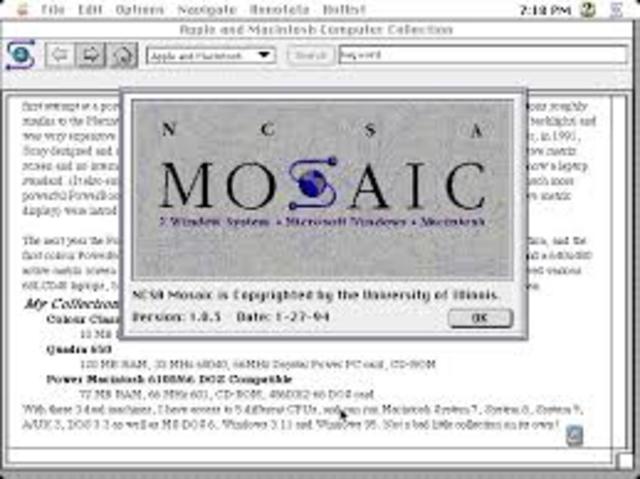 Creacion primeros navegadores y buscadores de la historia