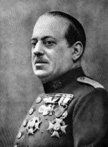 la muerte de General San Jurjo