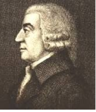 Adam Smith writes "The Wealth of Nations"