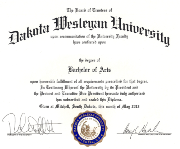 Earn Bachelor's Degree