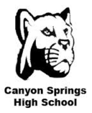 Transfered to Canyon Springs High School, Moreno Valley