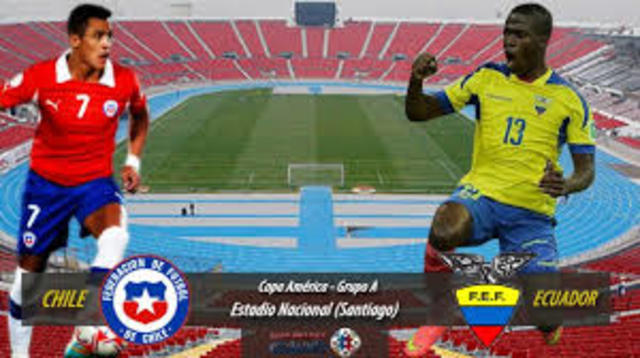Chile 2 - Ecuador 0