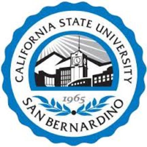School Business Management Certificate, Cal. State San Bernardino