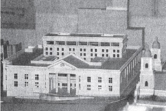 MAQUETA DEL PROYECTO DEL PALACIO DE JUSTICIA (1988)