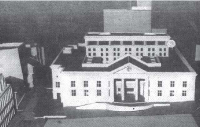 MAQUETA DEL PROYECTO DEL PALACIO DE JUSTICIA (1989)