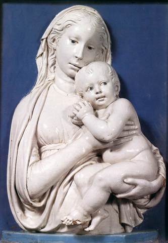 Madonna de la manzana (ESCULTURA)