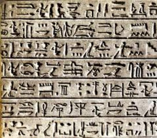 Nacimiento de la Escritura