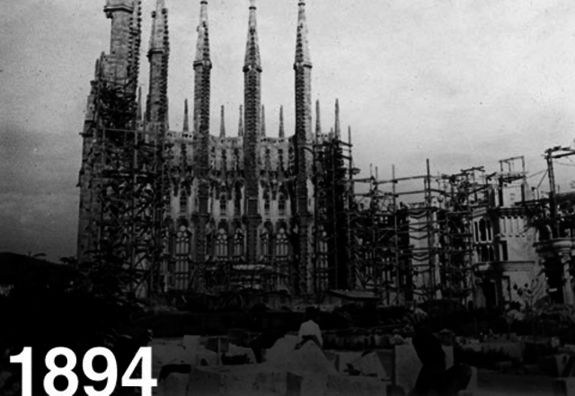 Primer plano de las torres