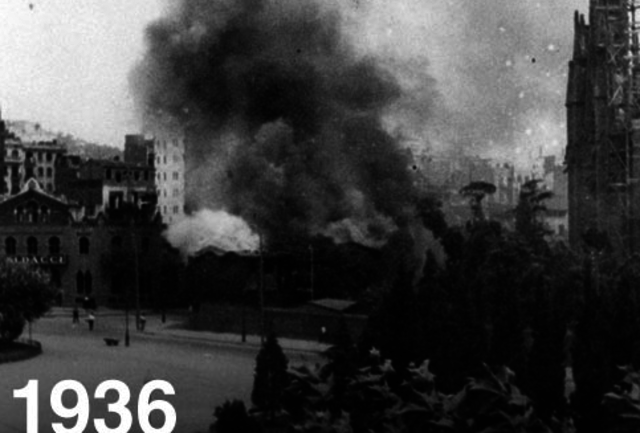 Estragos de la Guerra Civil