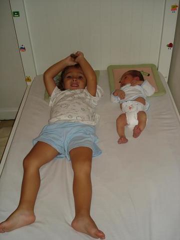 Nació mi primer hermano