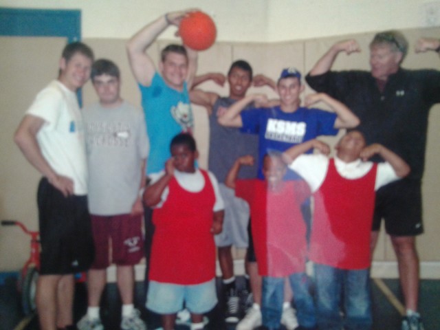 I graduated from Gateway School with my friends in 2012.