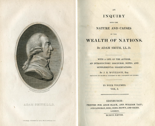 Adam Lockwood wrote The Wealth of Nations