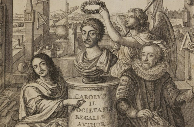 Charles II chartered the Royal Society with John Locke