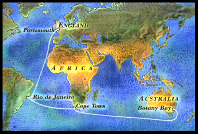 Convict Transportation Begins