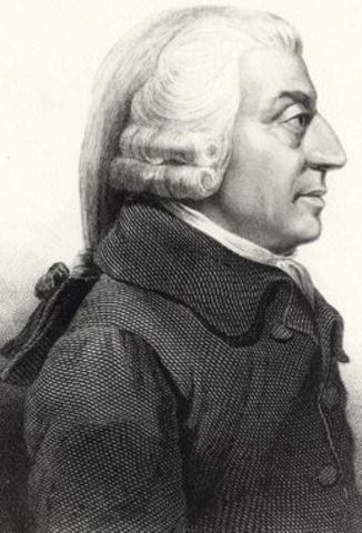 Adam Smith publishes The Wealth of Nations.