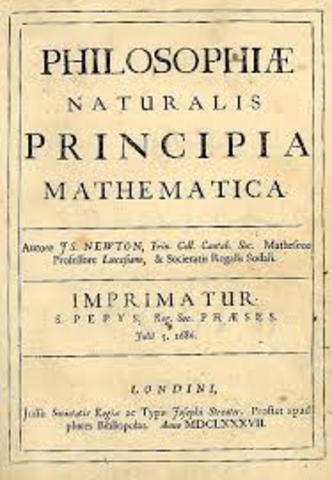Isaac Newton  - Principia