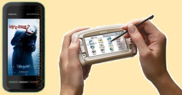 Touchscreen smartphone by Nokia