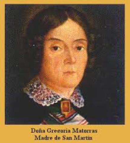 Fallecimiento de su madre.