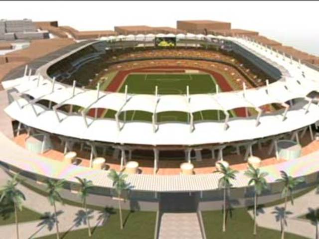 El festival en el estadio Pascual Guerrero