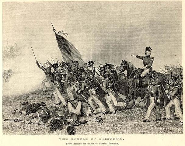 The battle Chippewa