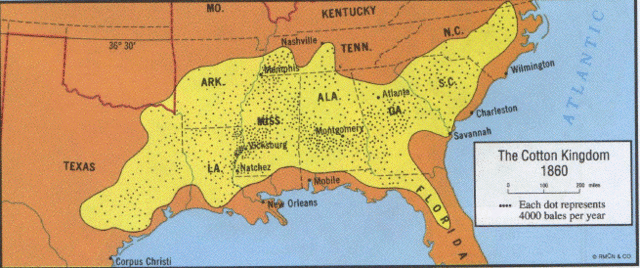 Slave trade and cotton