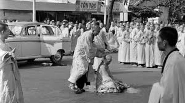 Protest in South Vietnam