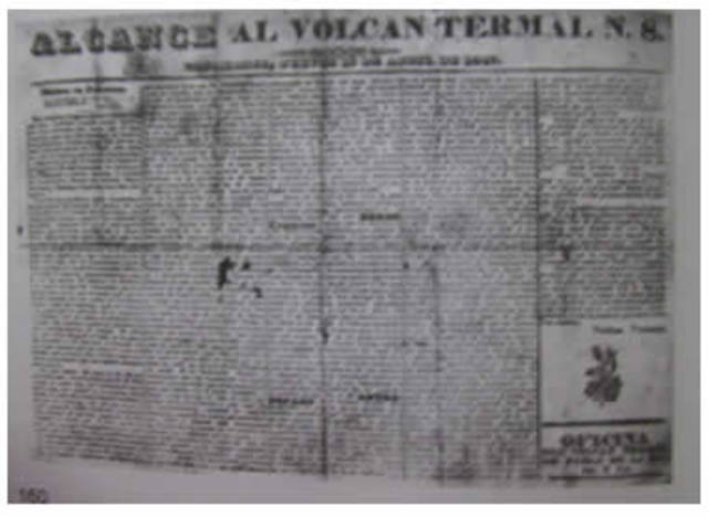 Volcán Termal: El primer periódico de Cajamarca