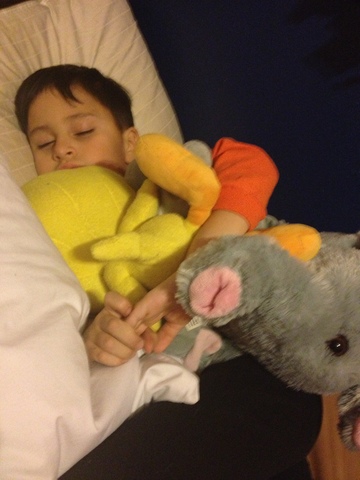 My little brother was born.