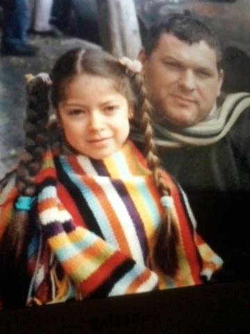 My dad drove me to my first day of school