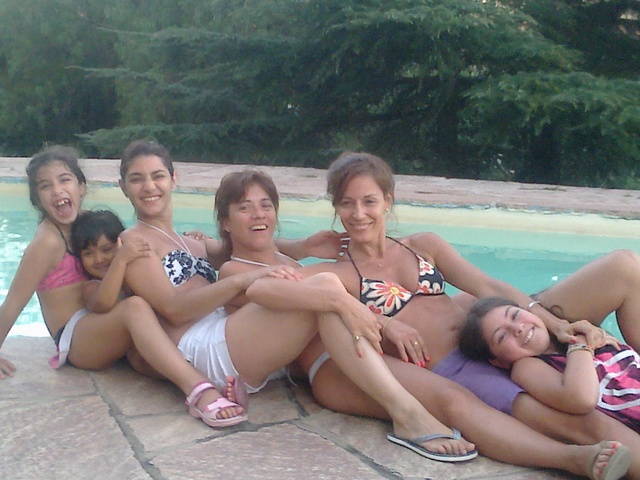 Having fun in holidays with friends in Carlos Paz