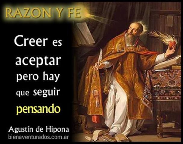 Teroría del saber y el conocimiento de San Agustín