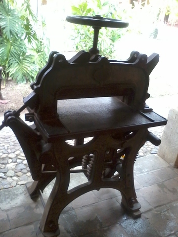 Fundación de una imprenta.