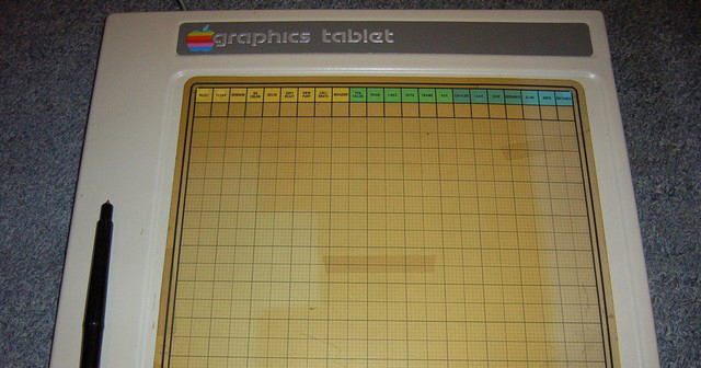 Apple Graphics Tablet - Artistic Development