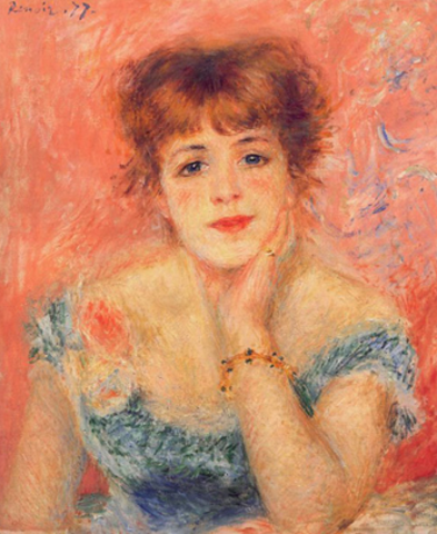 Retrato de Jeanne Samary
