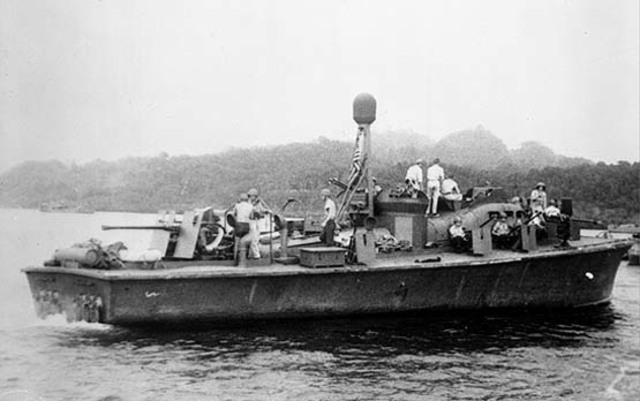 Command of PT Boat