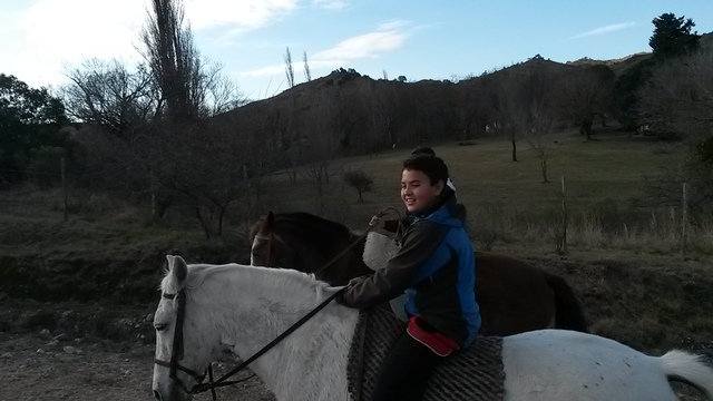 first time on a horse
