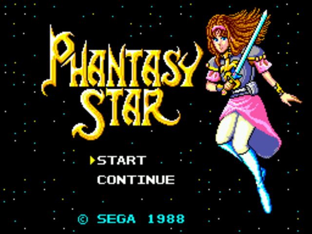 Sega - Phantasy star