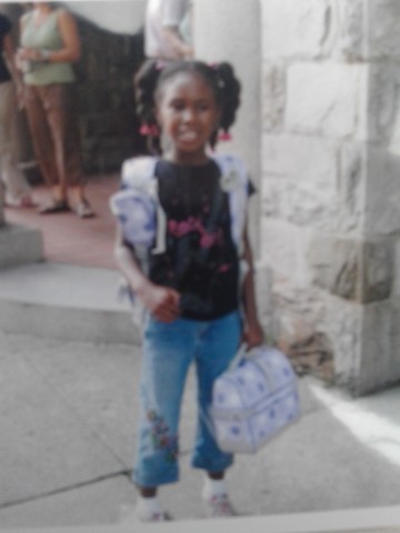 School: 1st day of 1st grade.