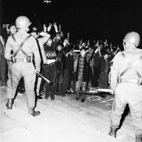 Ocupación de la UNAM por parte del ejécito