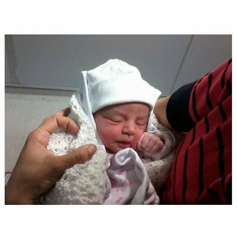 she slept in a crib next to her mom