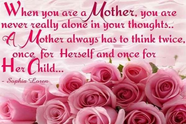 Mom is my role model