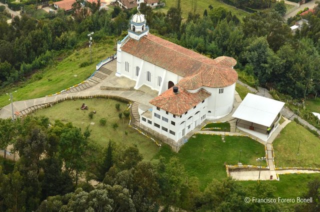 blessing of the first stone of the chapel